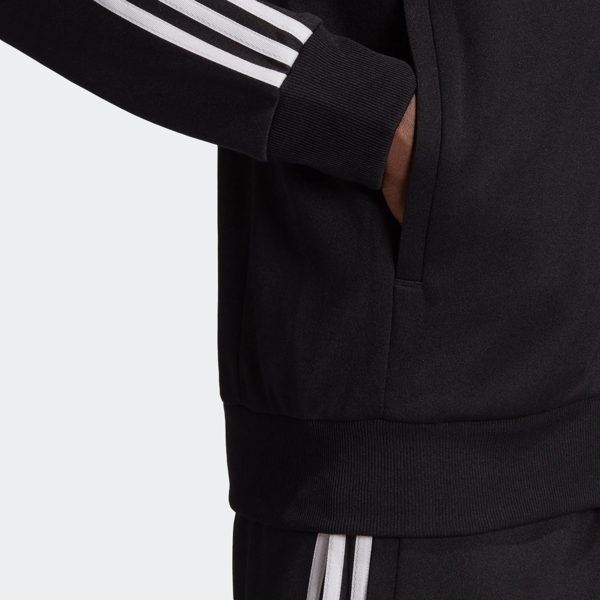 Men's adidas Originals Adicolor Classics Primeblue SST Track Jacket Black