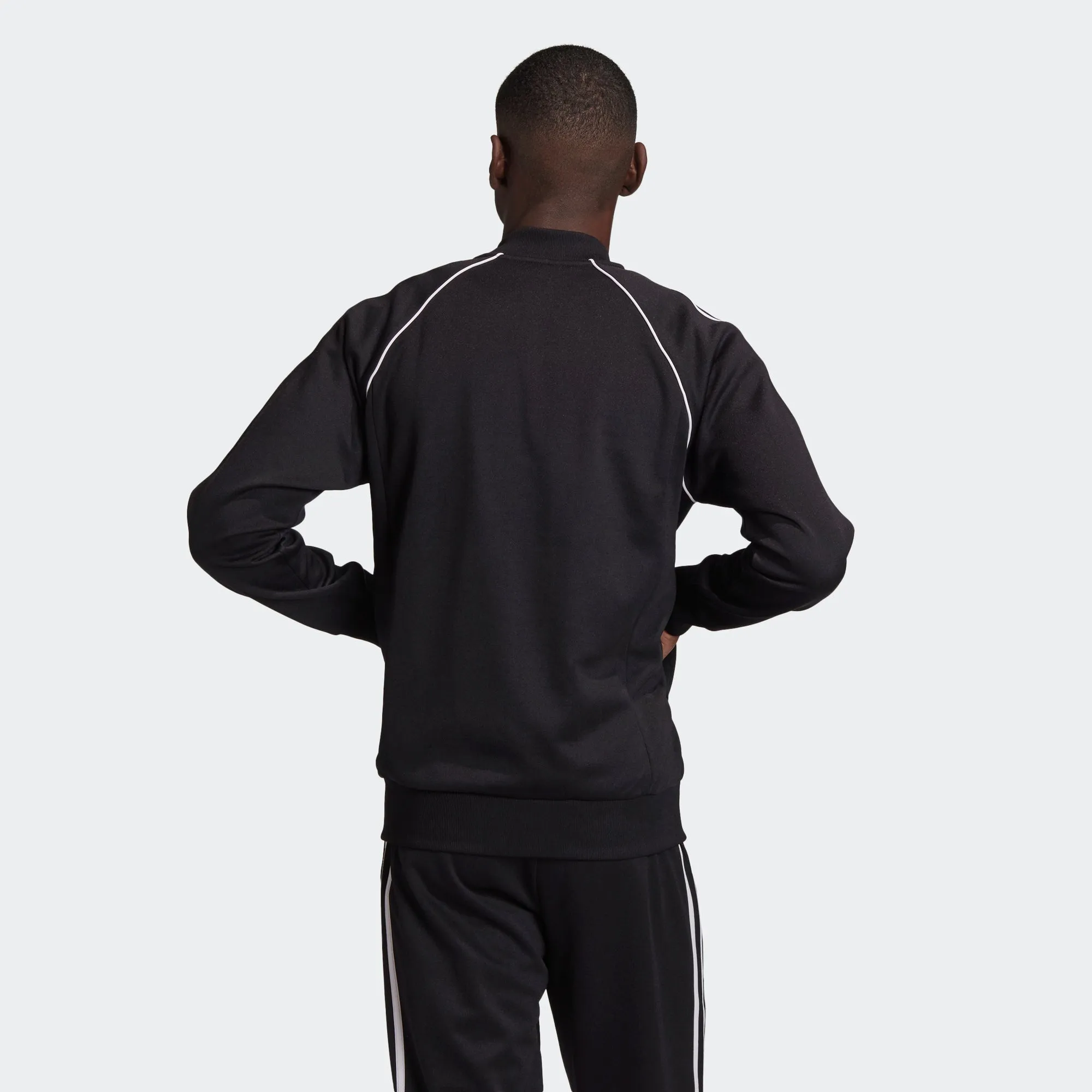 Men's adidas Originals Adicolor Classics Primeblue SST Track Jacket Black