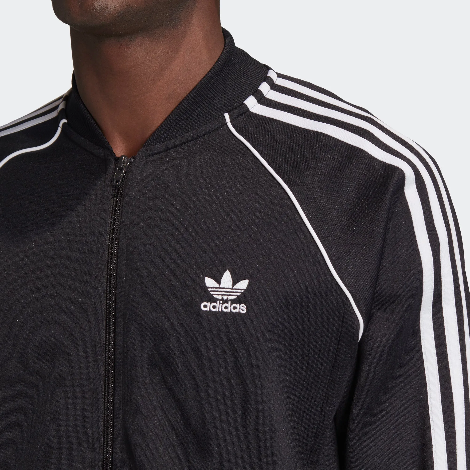 Men's adidas Originals Adicolor Classics Primeblue SST Track Jacket Black