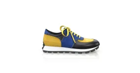 Men's Leather Running Sneakers 55039