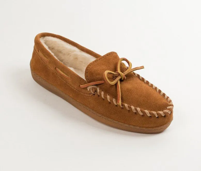 Men's Pile Lined Hardsole Slipper