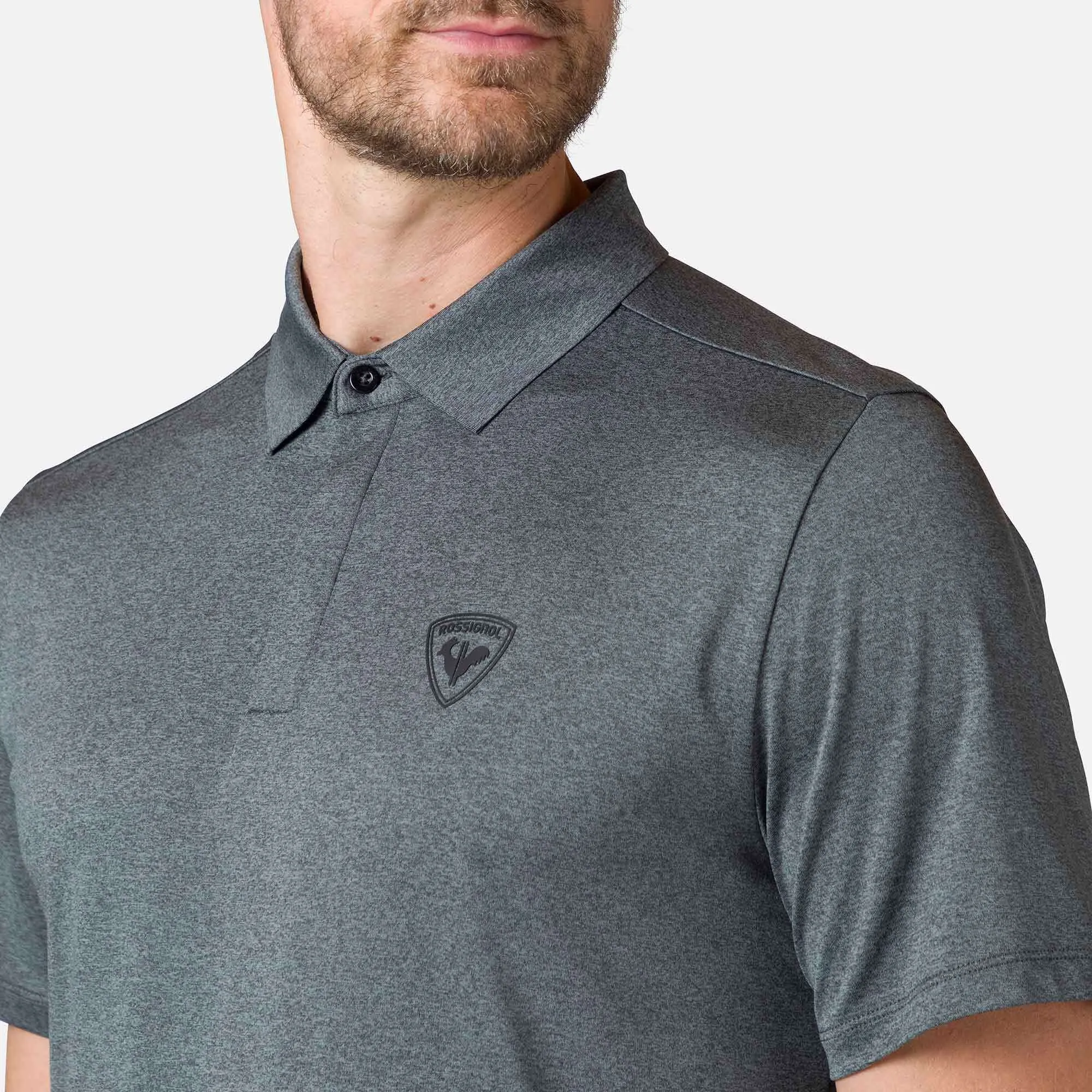 Men's Slub Active Polo