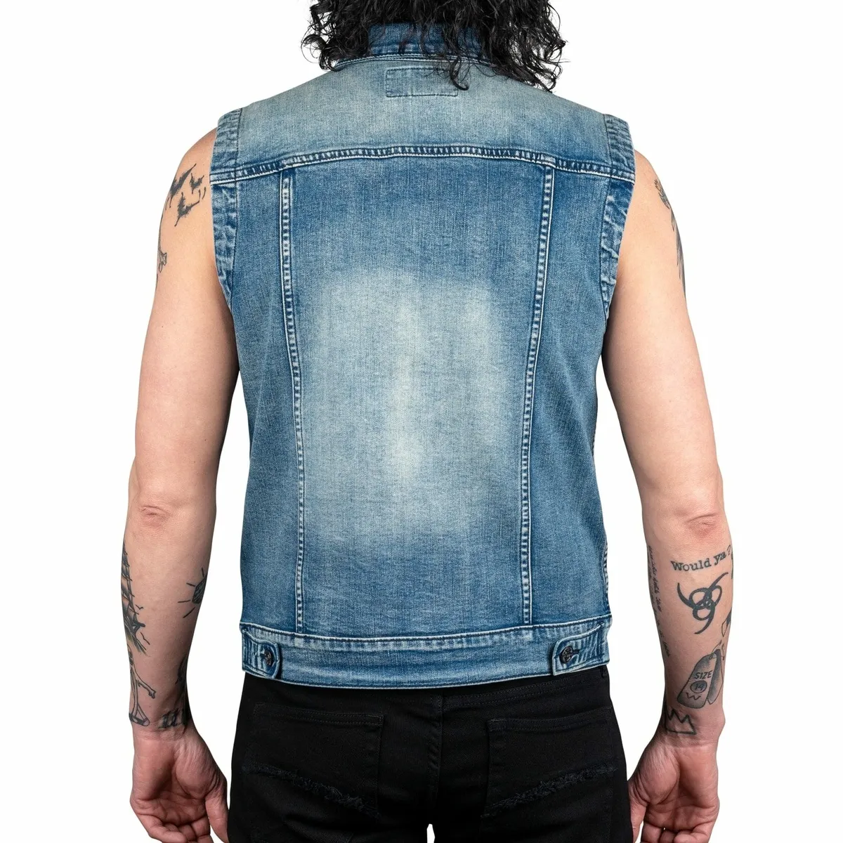 men's vest WORNSTAR - Idolmaker - Classic Blue - WSV-IMB  -  Metal-shop