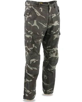 Milwaukee Performance Men's 34" Aramid Reinforced Camo Cargo Jeans - XBig