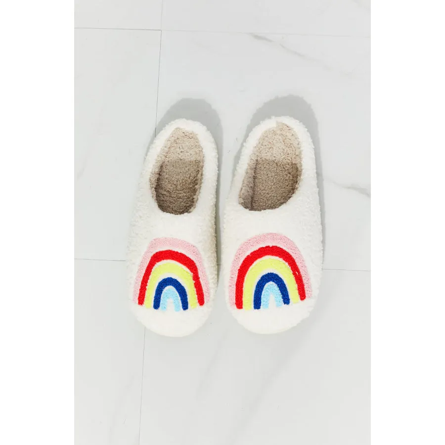 MMShoes Rainbow Plush Slipper