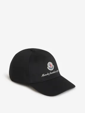 Moncler Logo Cotton Cap 