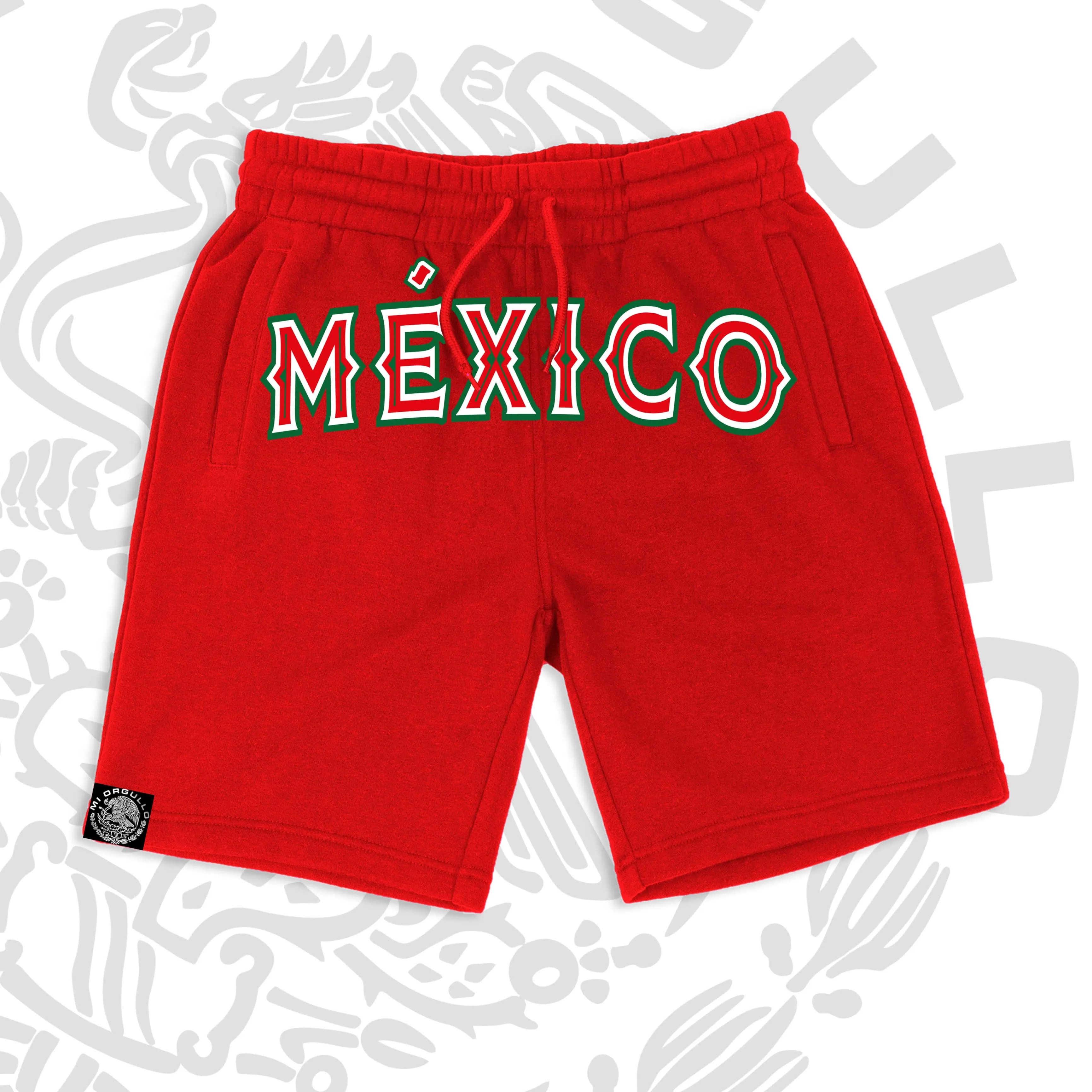 MXICO RED SHORTS