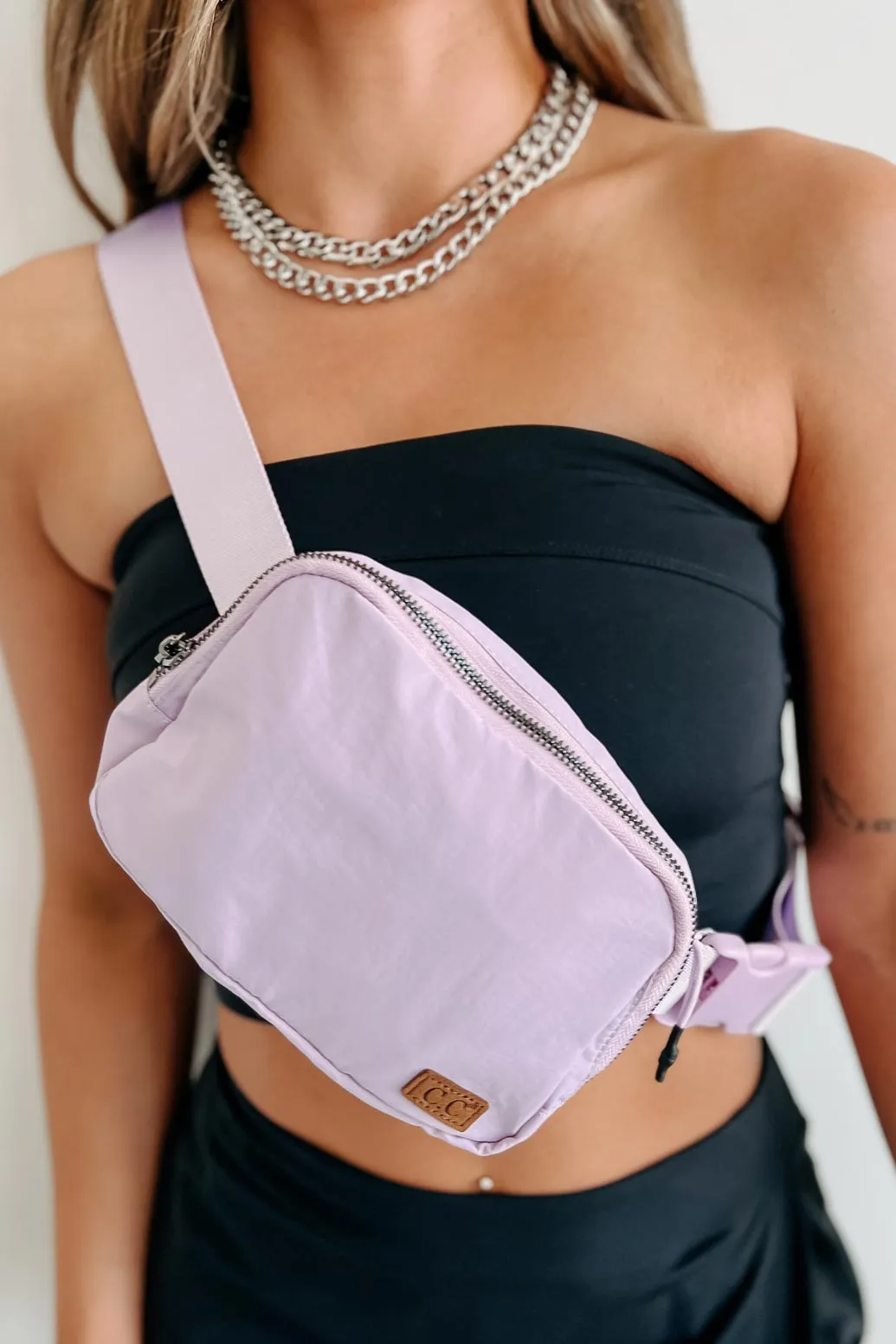 My Regular Routine Nylon Belt Bag (Lavender)