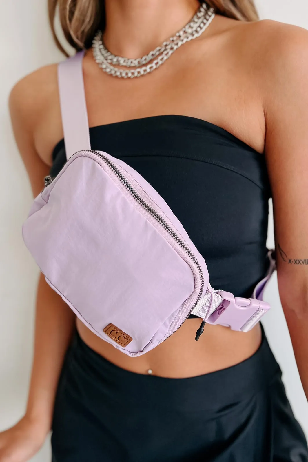 My Regular Routine Nylon Belt Bag (Lavender)