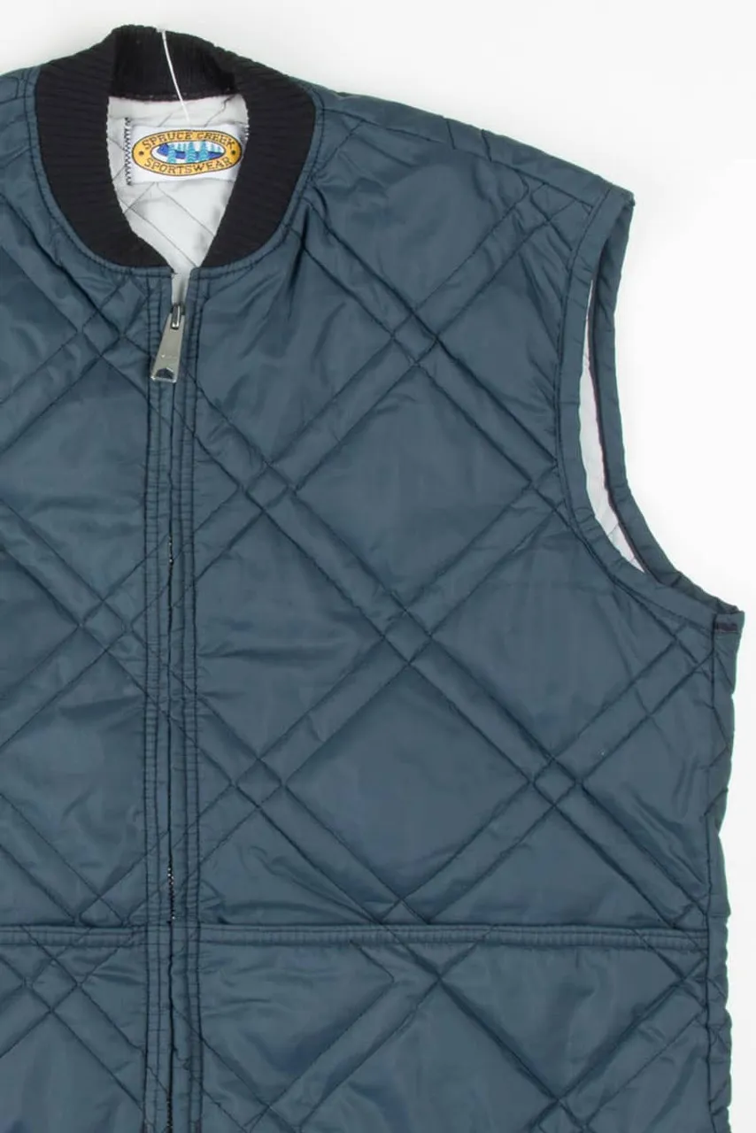 Navy Spruce Creek Padded Vest