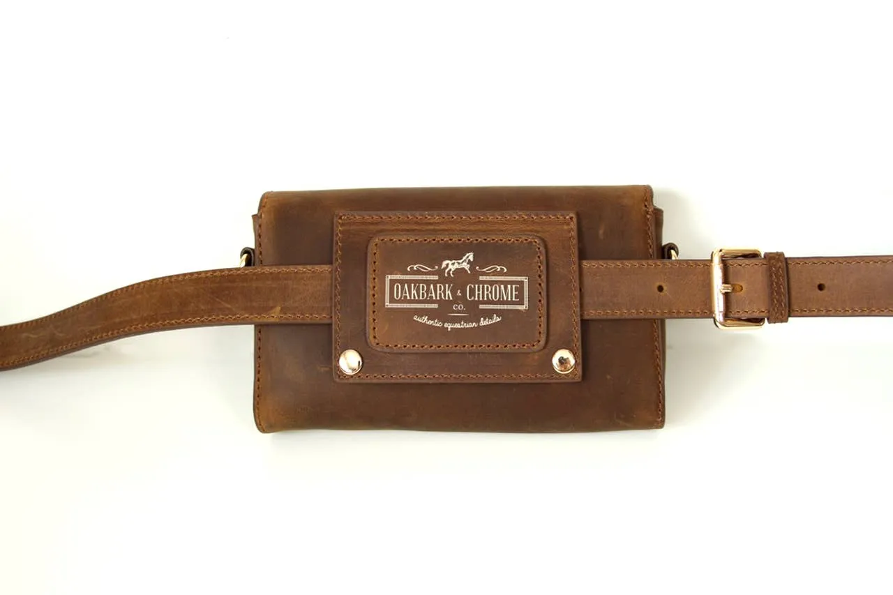 Oakbark & Chrome - Rider Belt Bag in Brindle