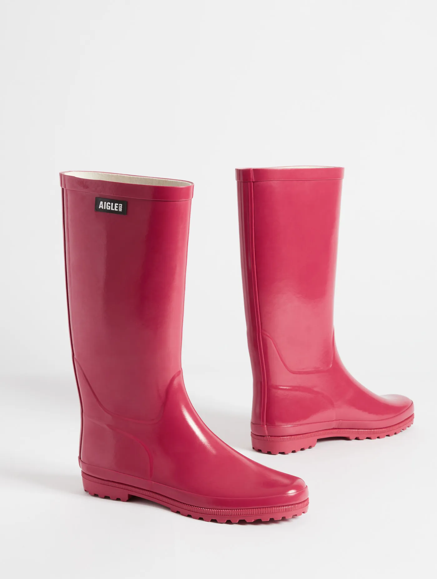 Patent rain boot