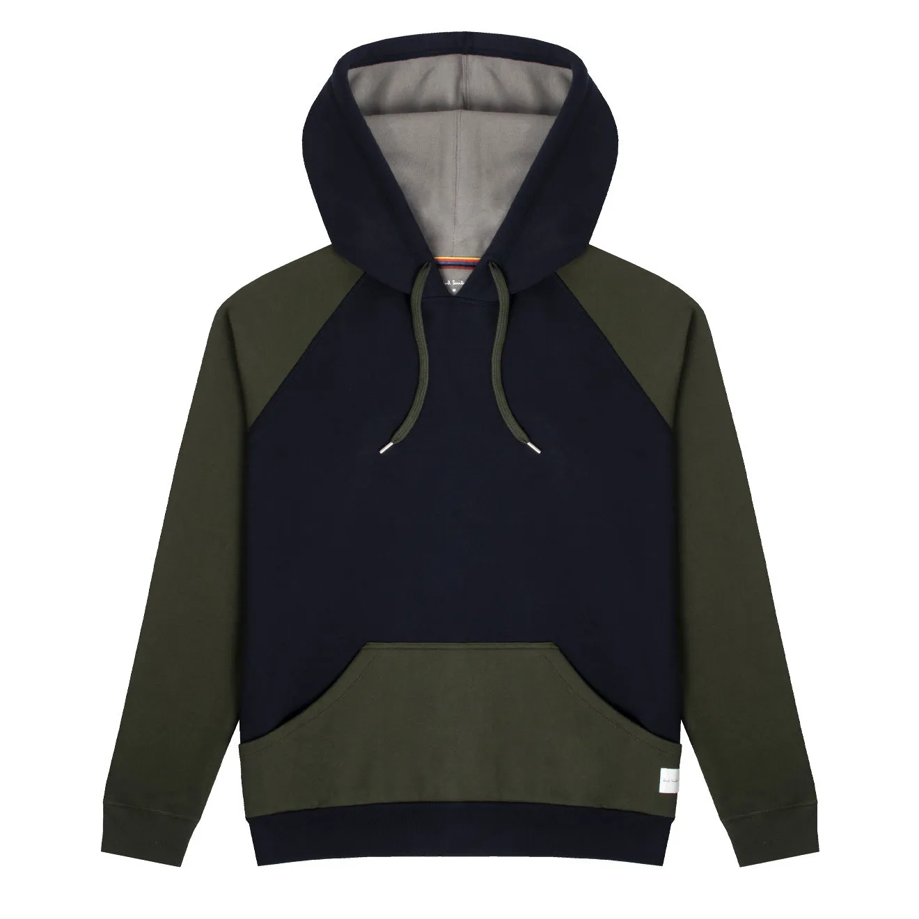 Paul Smith Contrast Hoodie Navy / Khaki