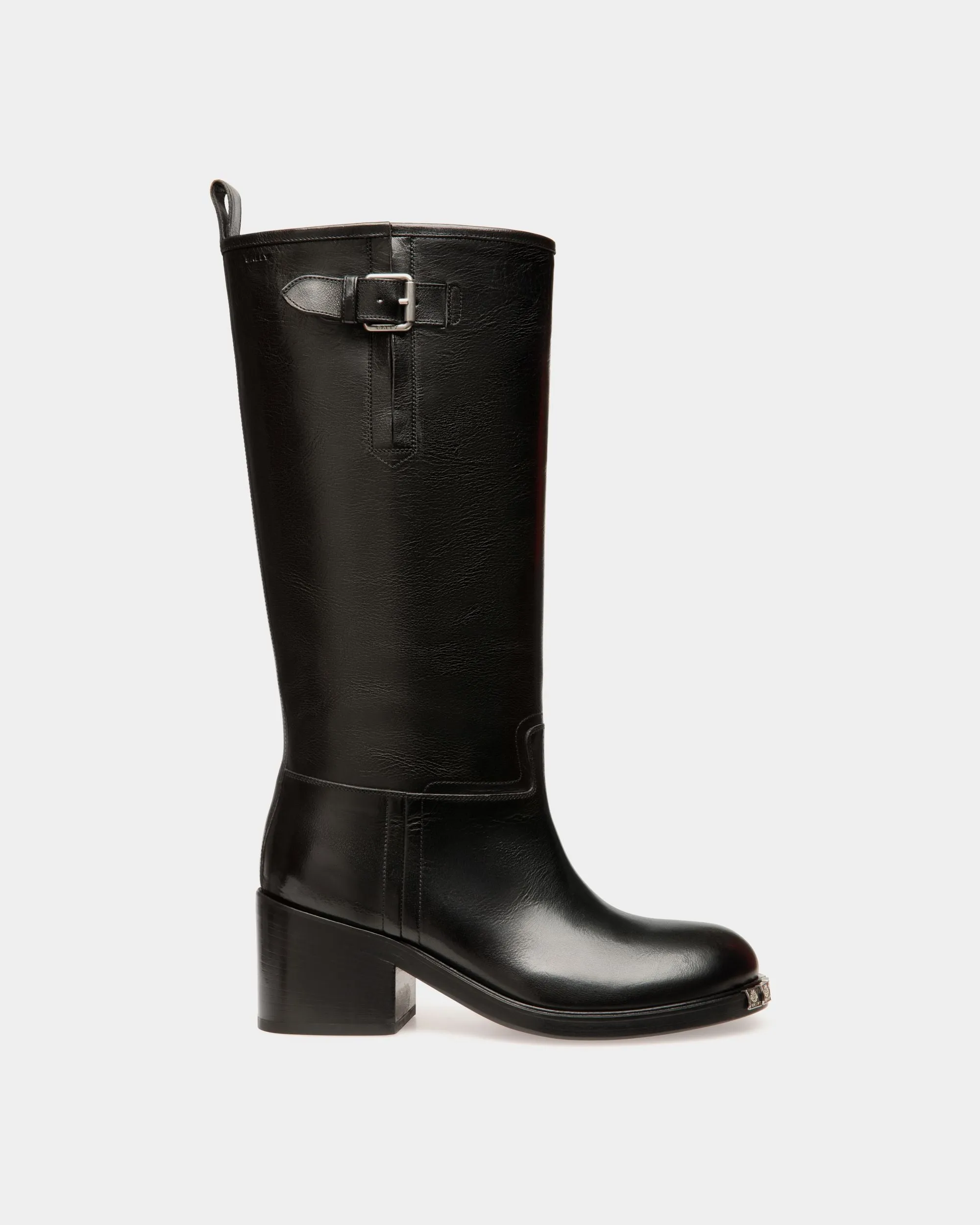 Peggy Boot In Black Leather