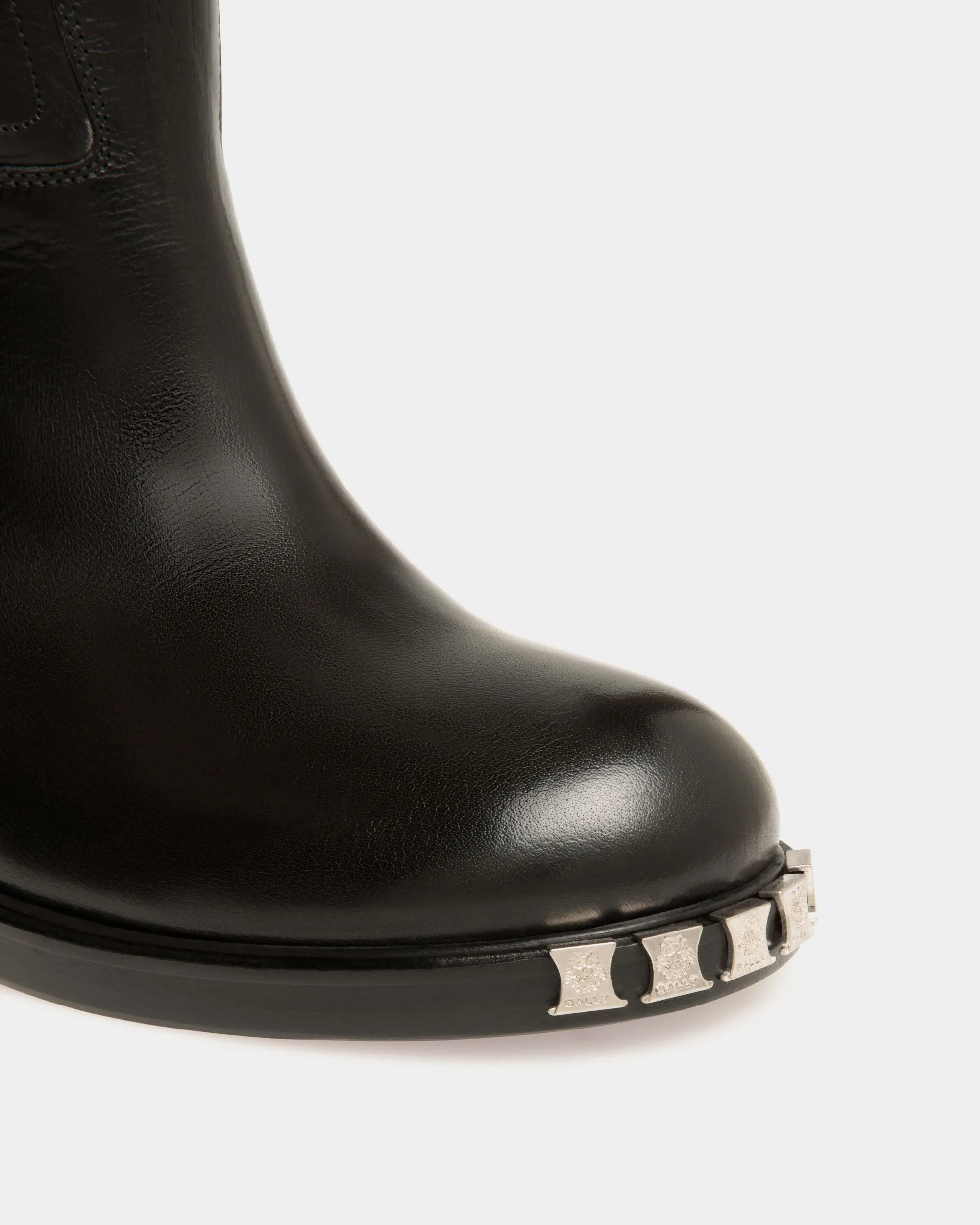 Peggy Boot In Black Leather