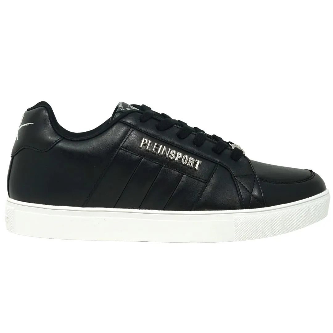 Plein Sport Block Logo Black Sneakers