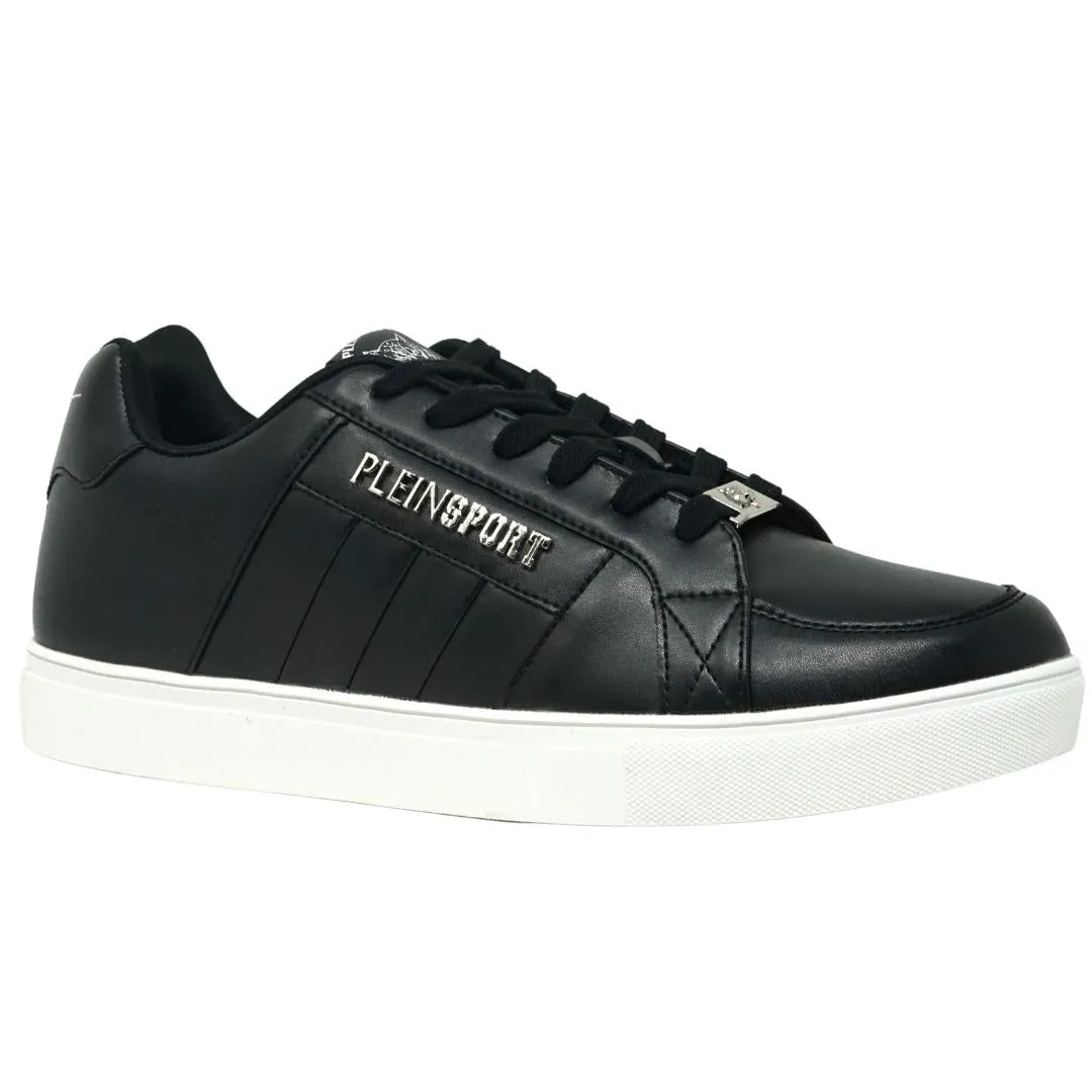 Plein Sport Block Logo Black Sneakers