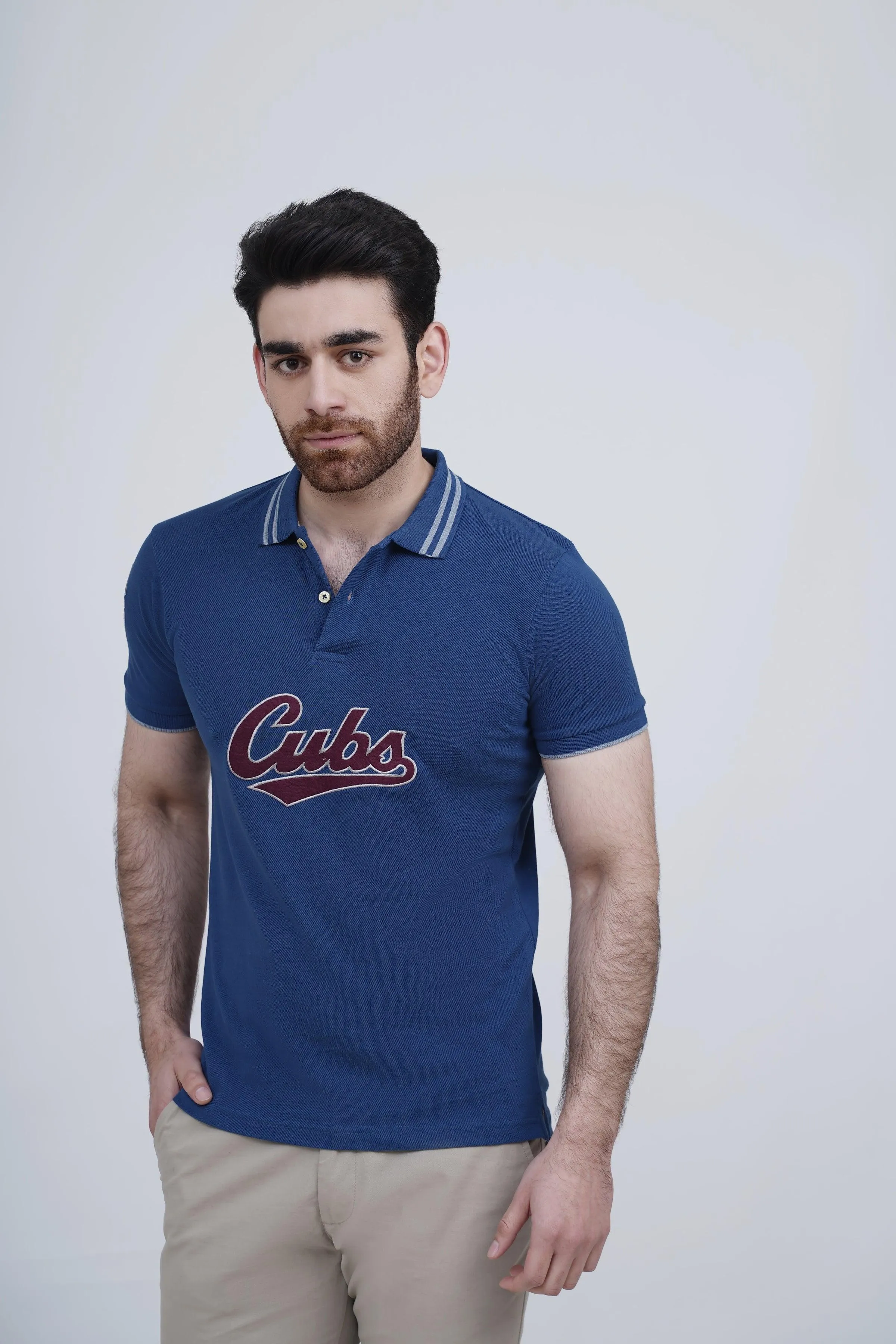 POLO SHIRT ROYAL BLUE