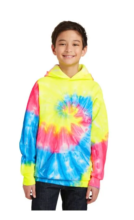 Port & Company PC146Y Youth Tie-Dye Pullover Hooded Sweatshirt