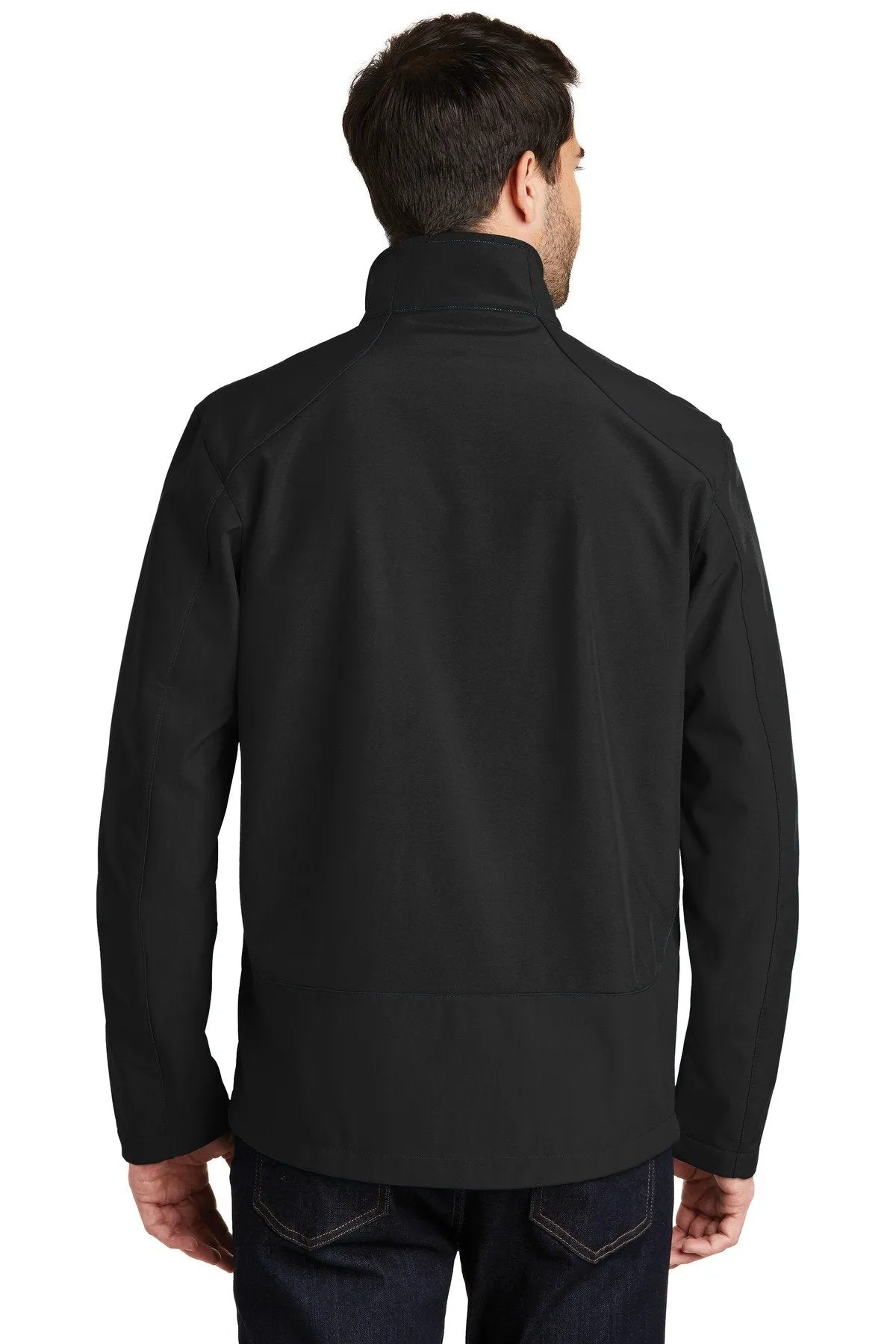 Port Authority Back-Block Soft Shell Jacket J336 Black/ Black