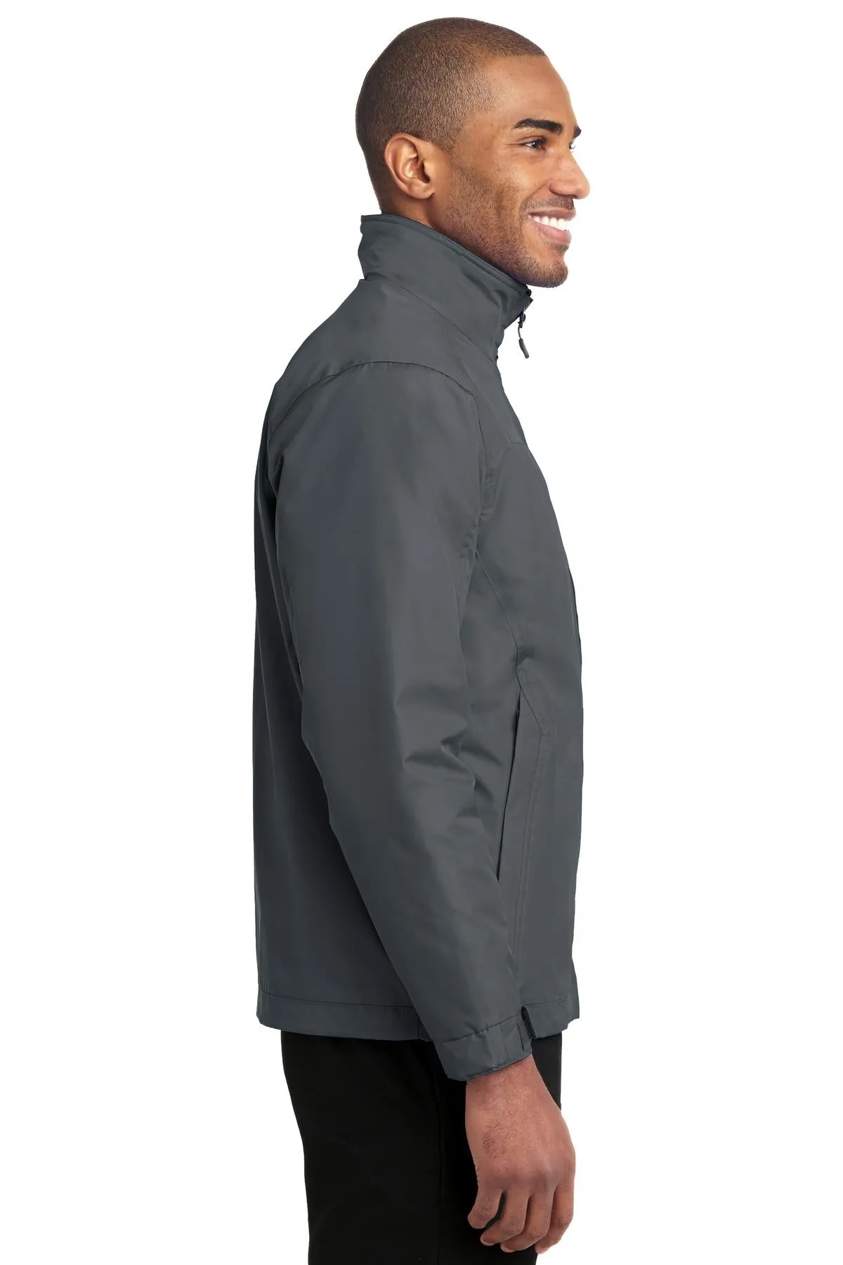 Port Authority Challenger II Jacket J354 Steel Grey/True Black