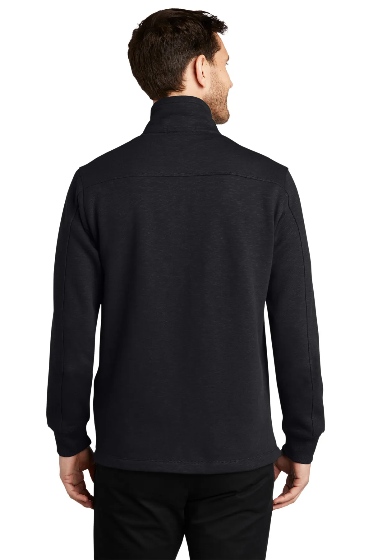 Port Authority F295    Slub Fleece 1/4-Zip Pullover SKU: F295