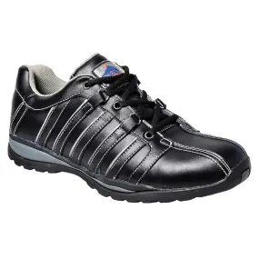 Portwest FW33 Steelite Arx Safety Trainers S1P HRO (Black)