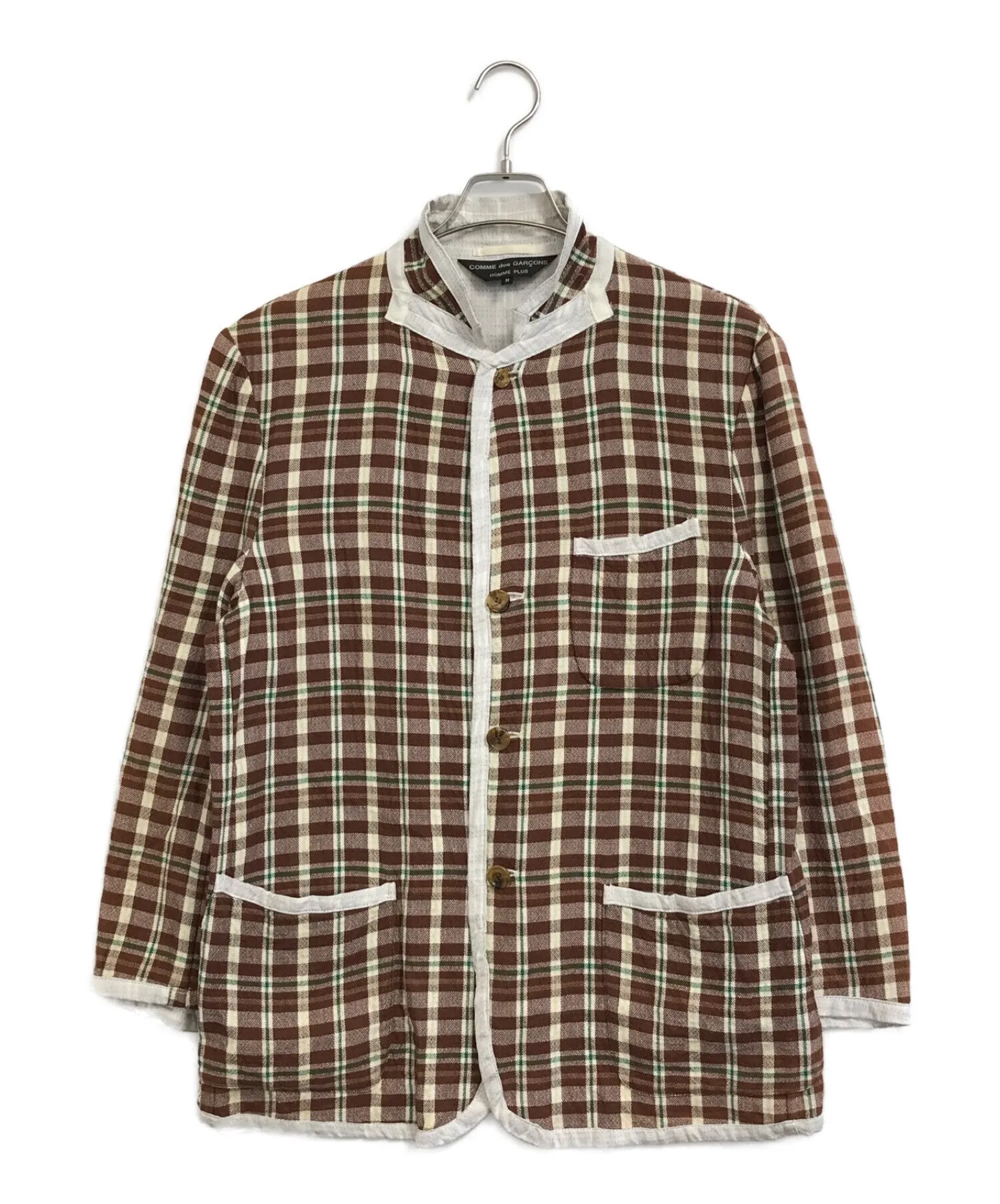 [Pre-owned] COMME des GARCONS HOMME PLUS check jacket PJ10117M