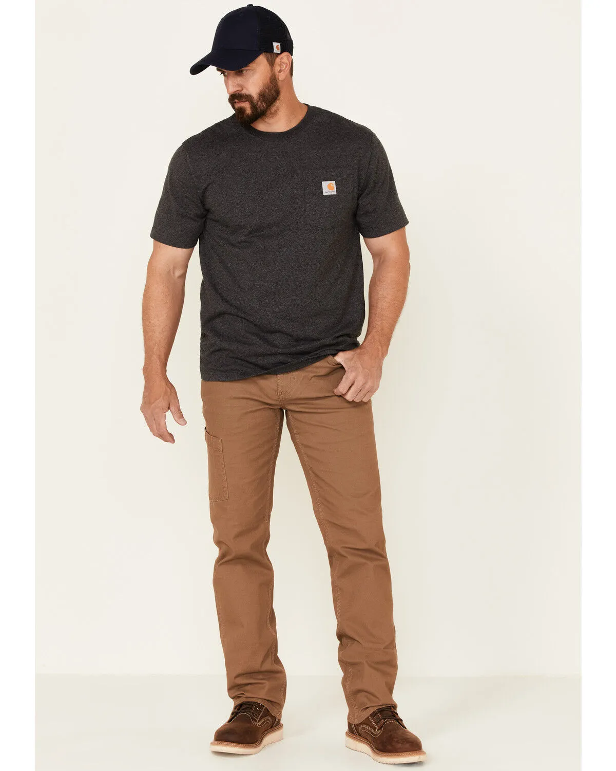 Product Name:  Ariat Men's Field Khaki Rebar M7 Durastretch Made Tough Double Front Straight Leg Work Pants