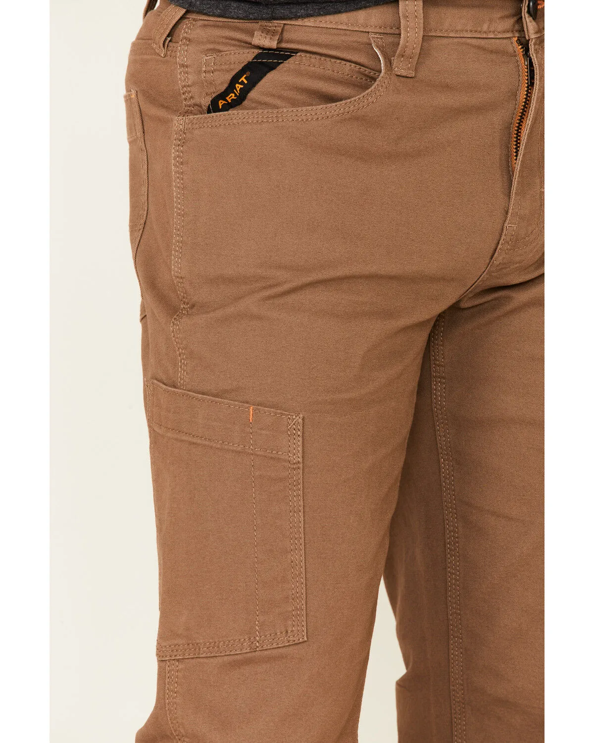 Product Name:  Ariat Men's Field Khaki Rebar M7 Durastretch Made Tough Double Front Straight Leg Work Pants