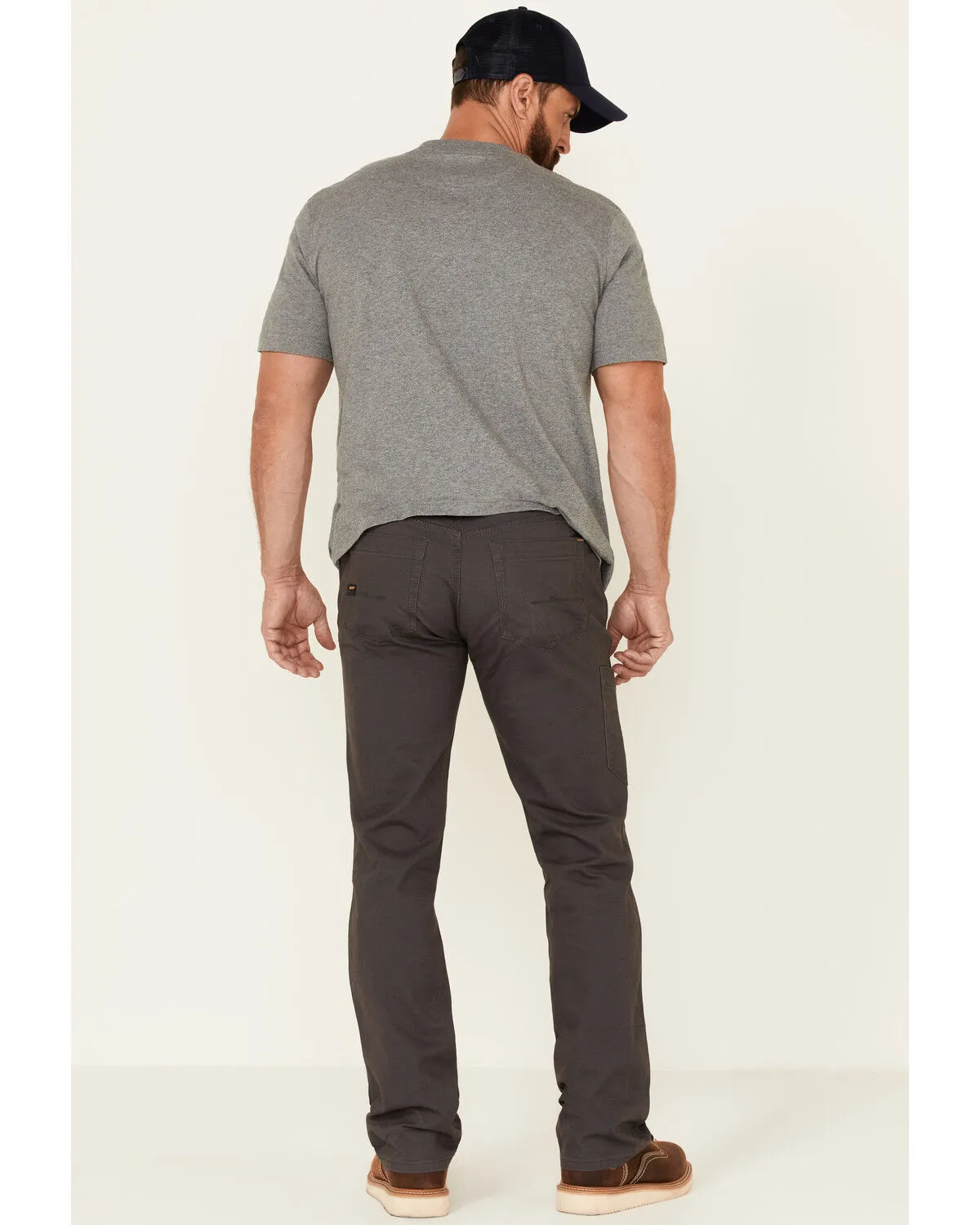 Product Name:  Ariat Men's Gray Rebar M7 Durastretch Made Tough Double Front Straight Leg Work Pants