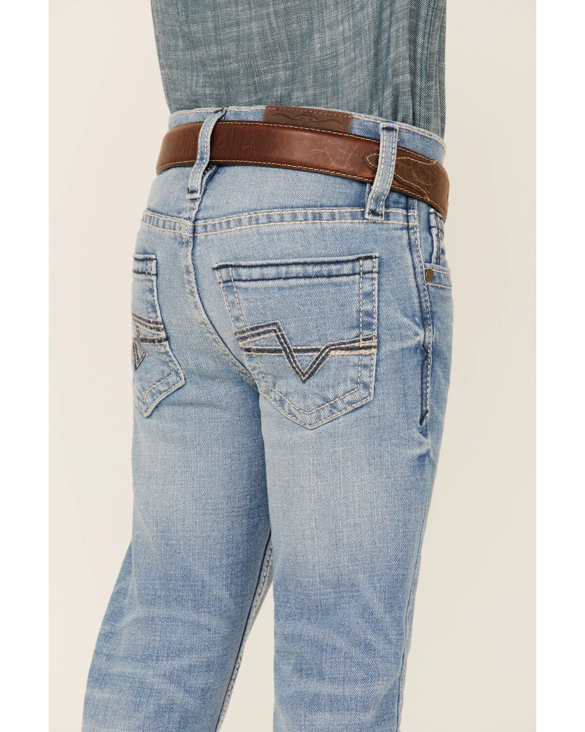 Product Name:  Cody James Boys' Flint Light Wash Stretch Slim Straight Jeans