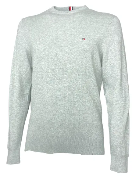 PULLOVER UOMO GRIGIO GIROCOLLO