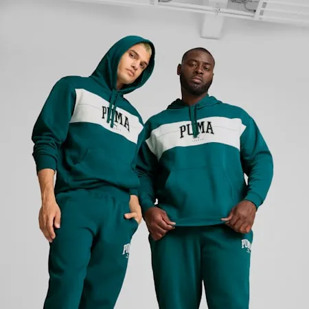 PUMA SQUAD Men's Hoodie | Cold Green | PUMA Exclusion List | PUMA 