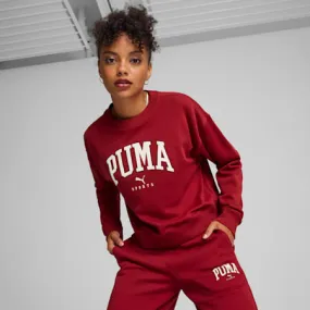 PUMA SQUAD Women's Crewneck Sweatshirt | Intense Red | PUMA SHOP ALL PUMA | PUMA 