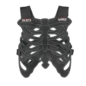 Punk Adjustable Skeleton Vest for Men and Women / Gothic Fashion Creativity Vest