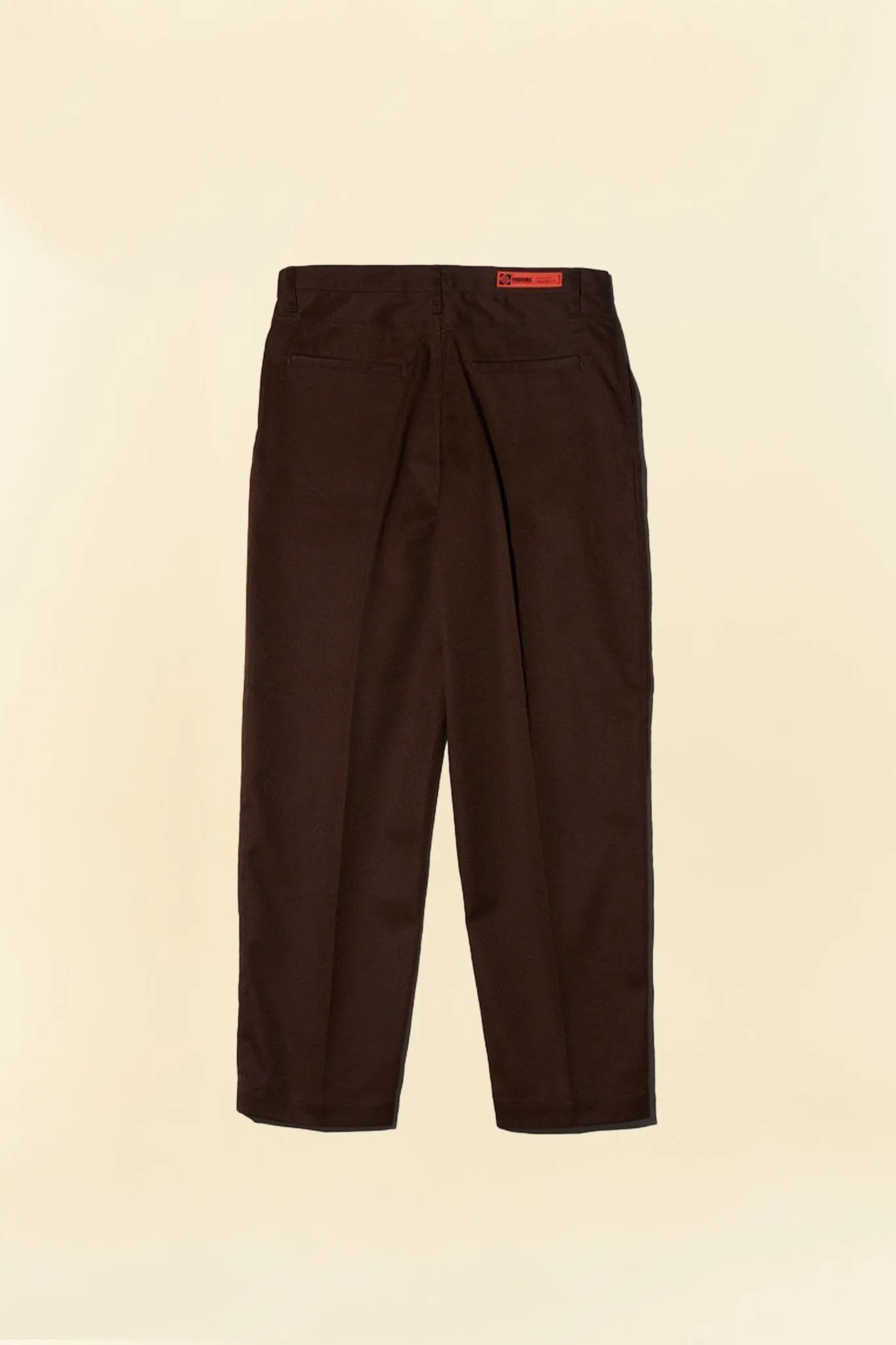 Radiall Motown Wide Tapered Fit Work Pants - Brown