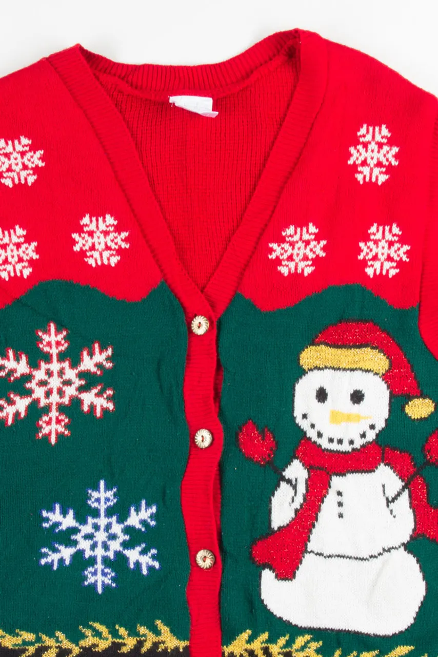 Red Ugly Christmas Vest 50974