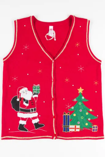 Red Ugly Christmas Vest 52039