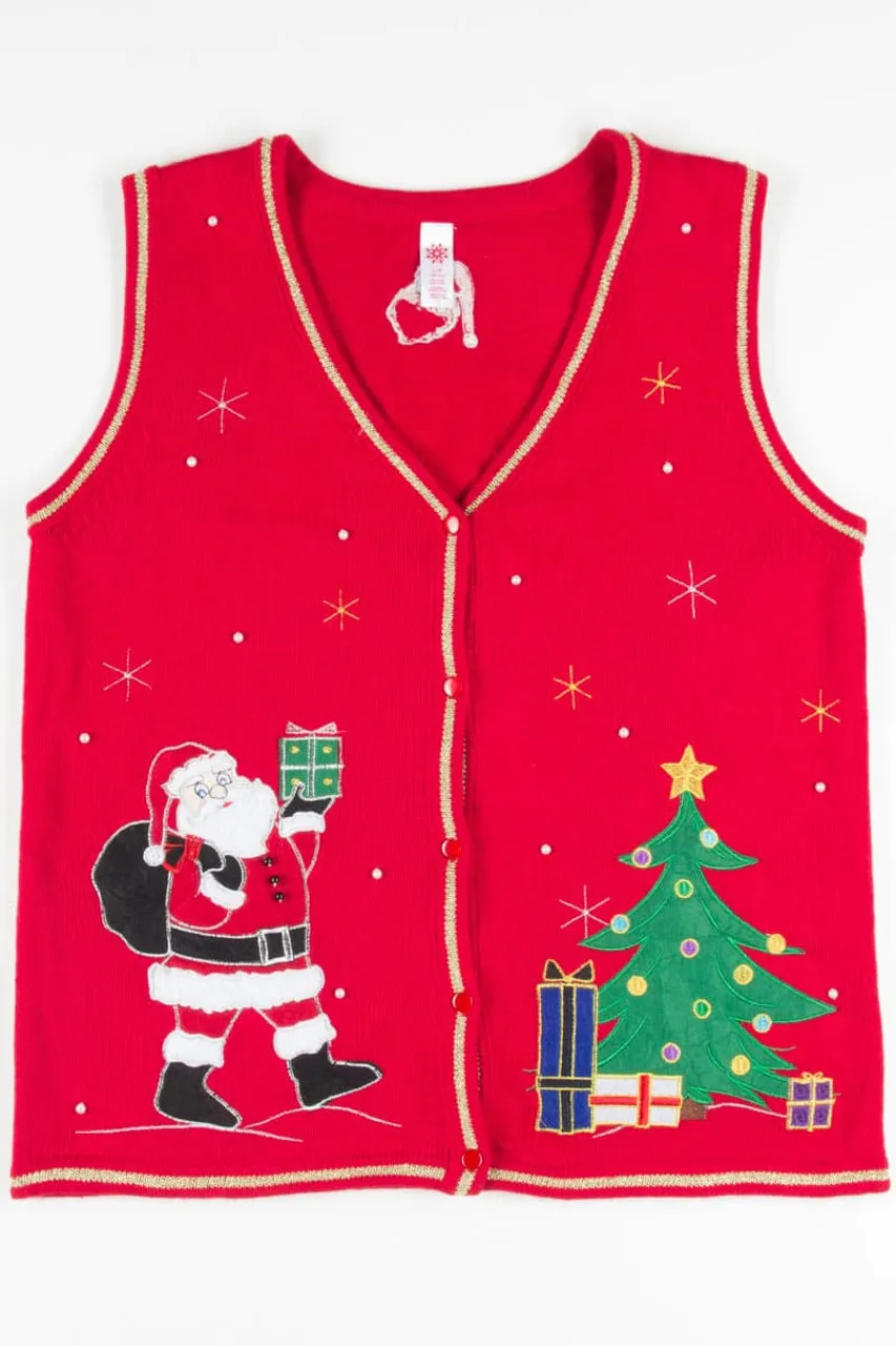 Red Ugly Christmas Vest 52039