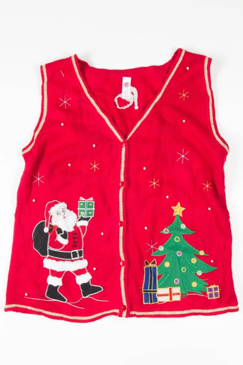 Red Ugly Christmas Vest 54969