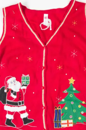 Red Ugly Christmas Vest 54969