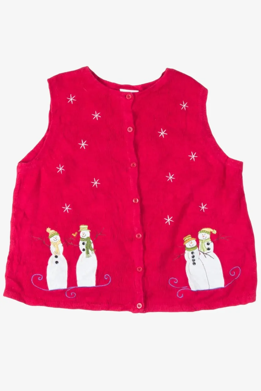 Red Ugly Christmas Vest 54976