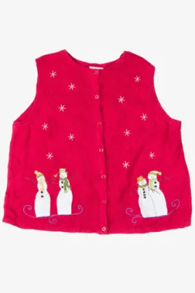 Red Ugly Christmas Vest 54976