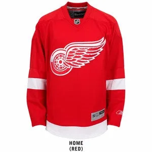 Reebok Detroit Red Wings Premier Crested Jersey