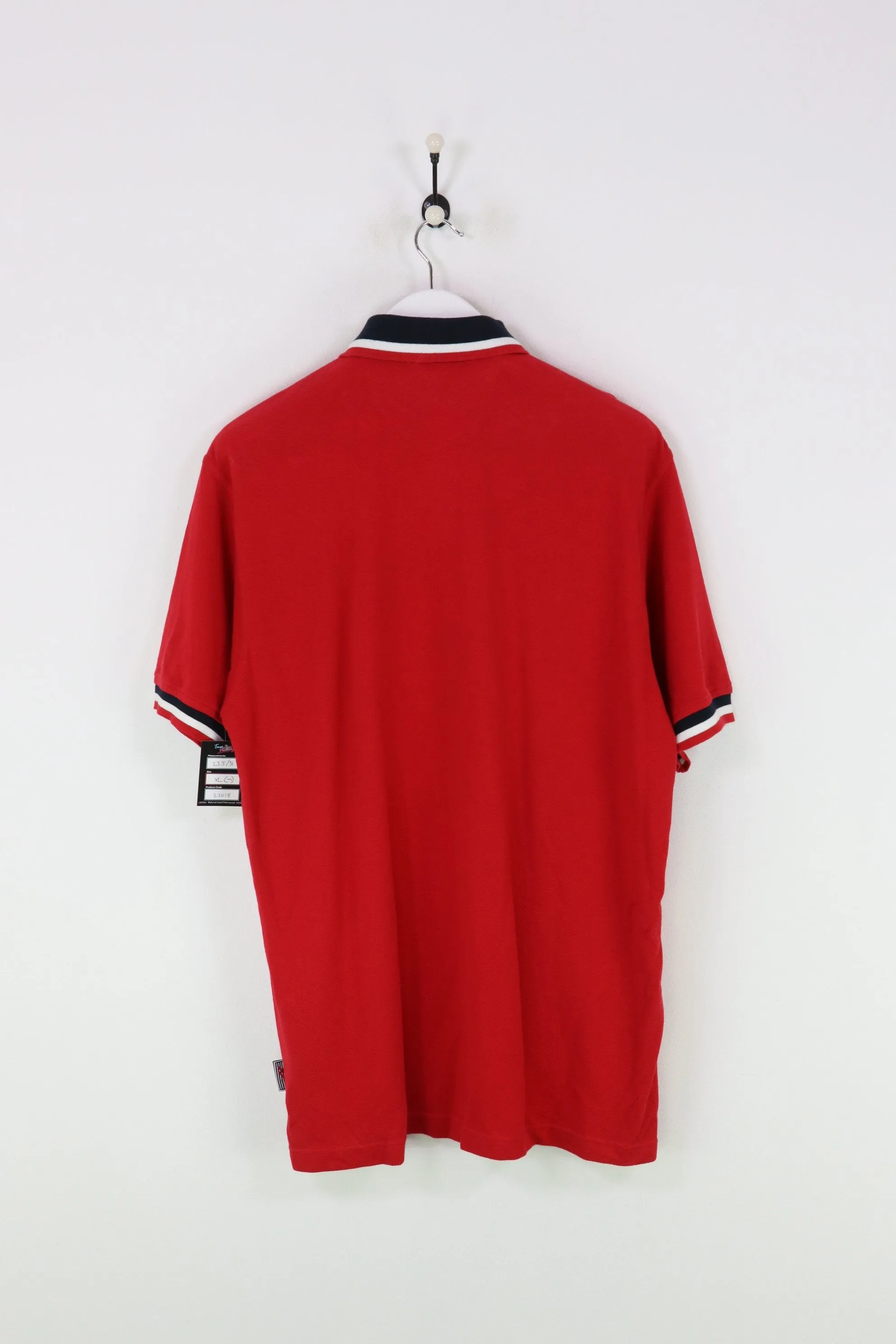 Reebok Polo Shirt Red XL