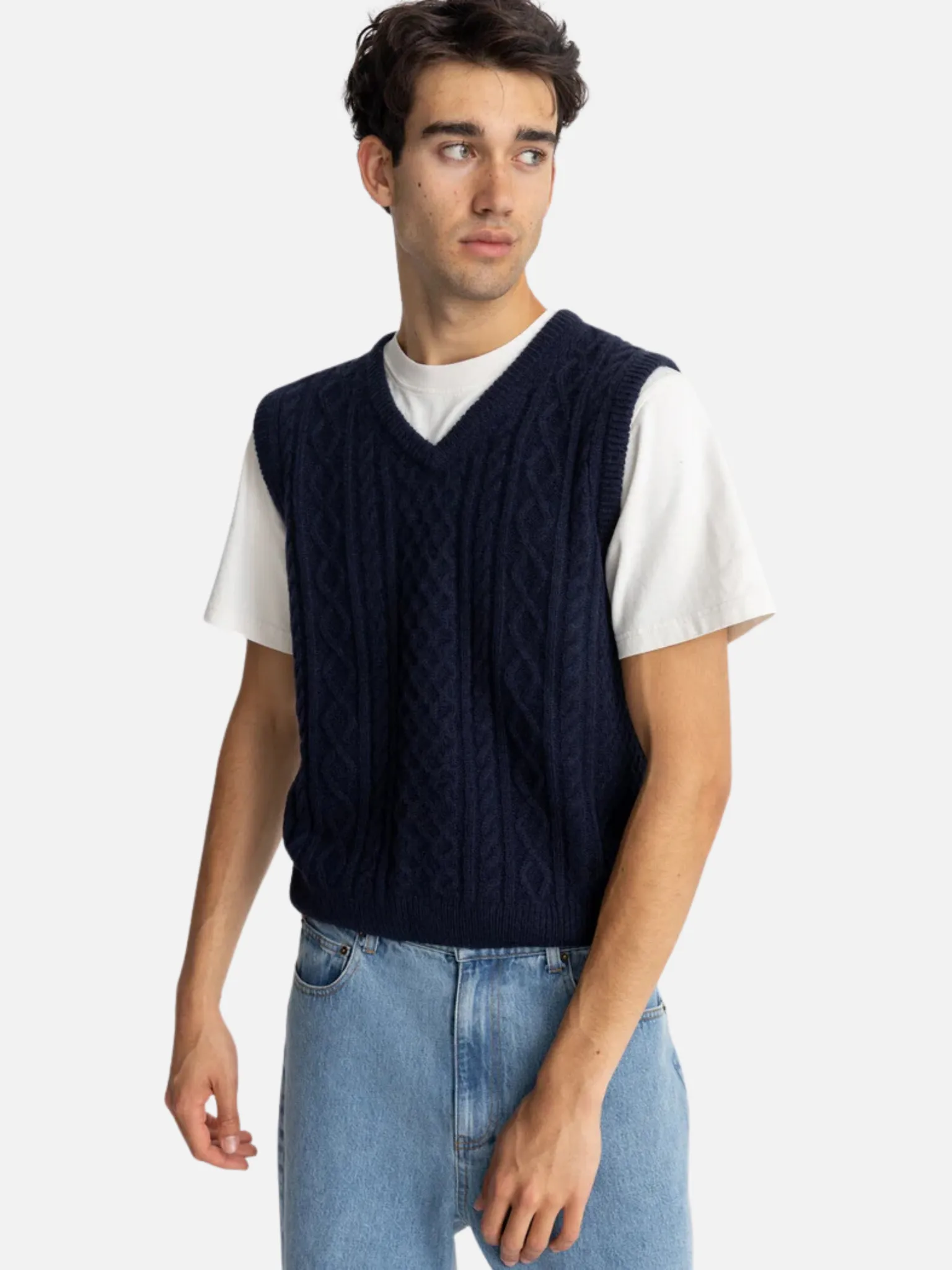 Rhythm Mohair Knit Vest