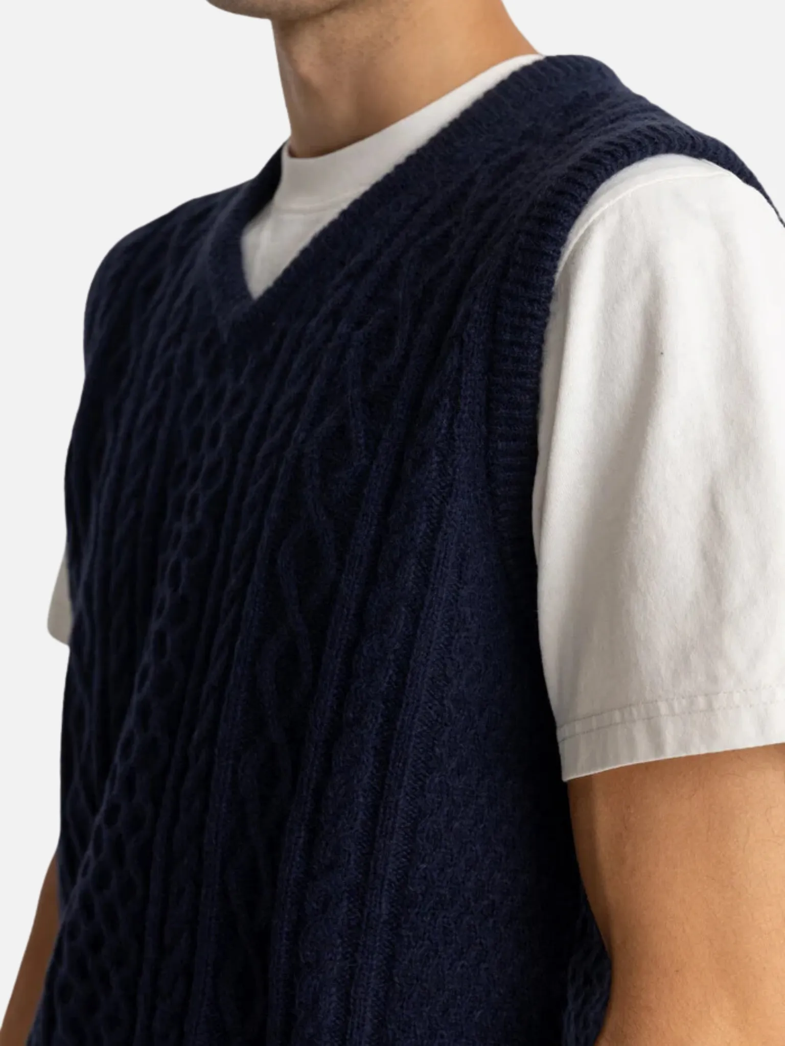 Rhythm Mohair Knit Vest