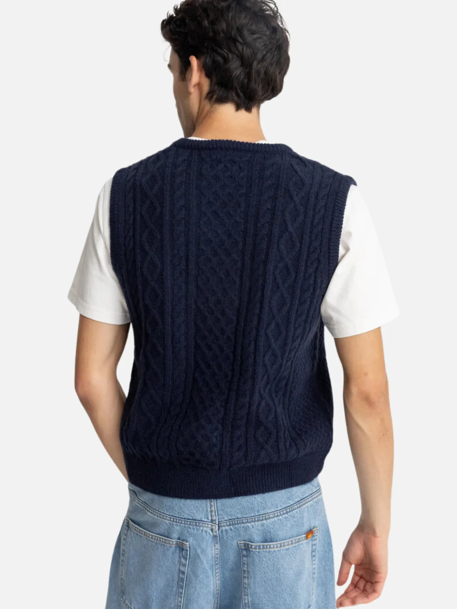 Rhythm Mohair Knit Vest