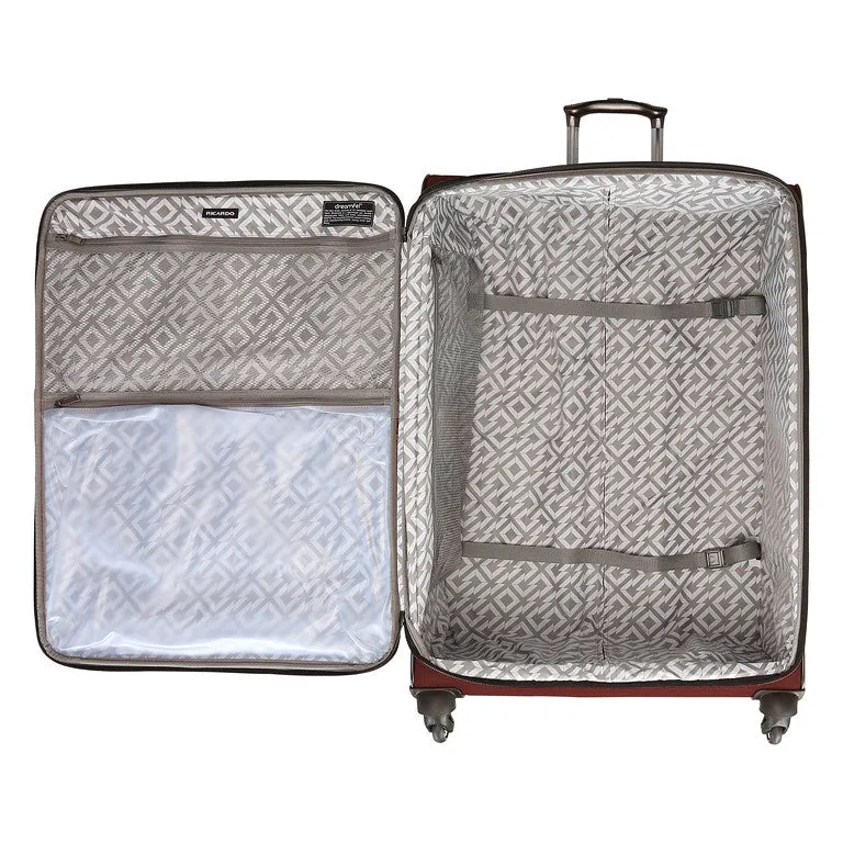 Ricardo Beverly Hills Malibu Bay 4-Wheel Spinner Softside Travel Luggage  